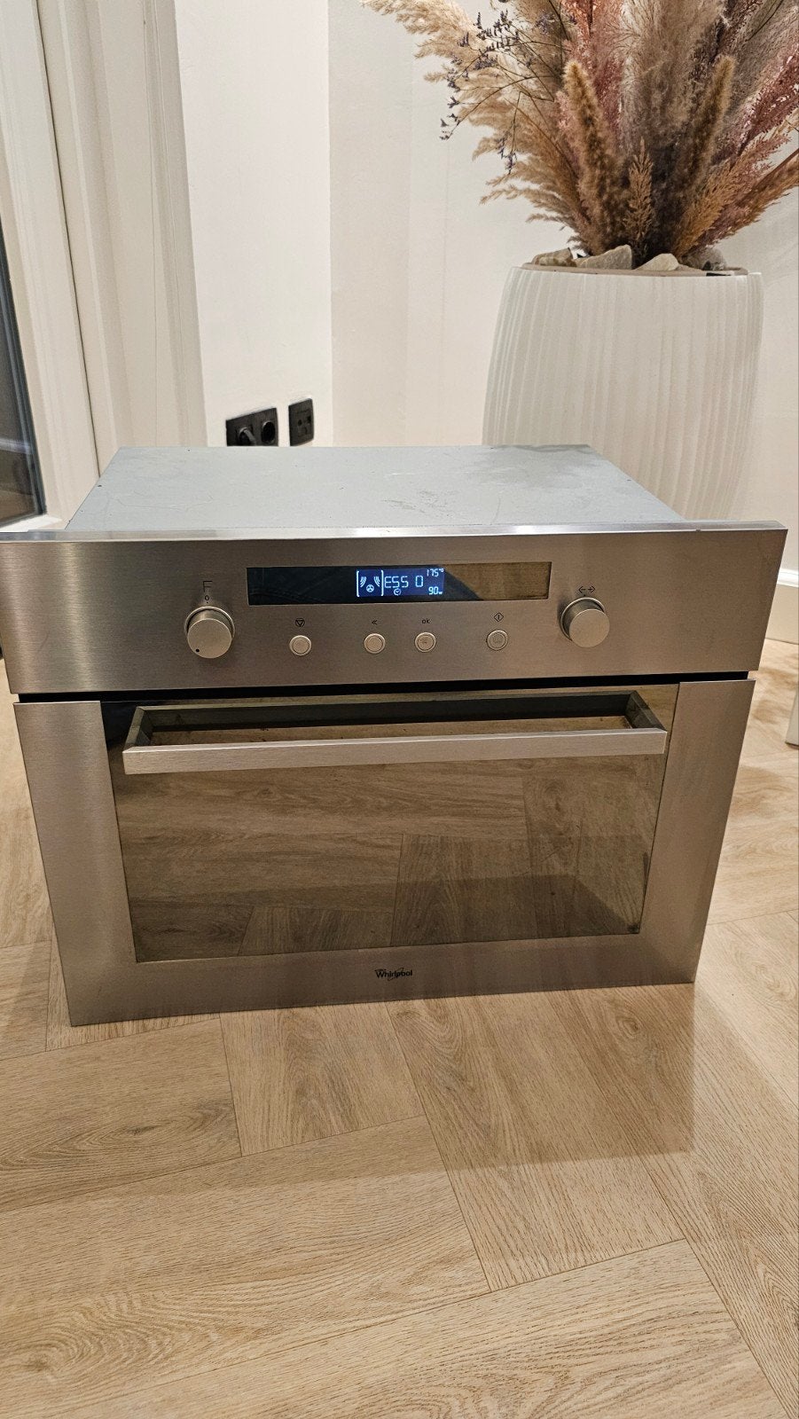 Luxe Whirpool combi oven magnetron, Ophalen, Combimagnetron, Zo goed als nieuw, Inbouw