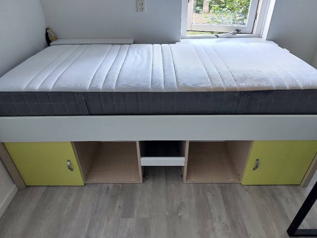 Kajuitbed, Ophalen, Gebruikt, 90 cm, Eenpersoons