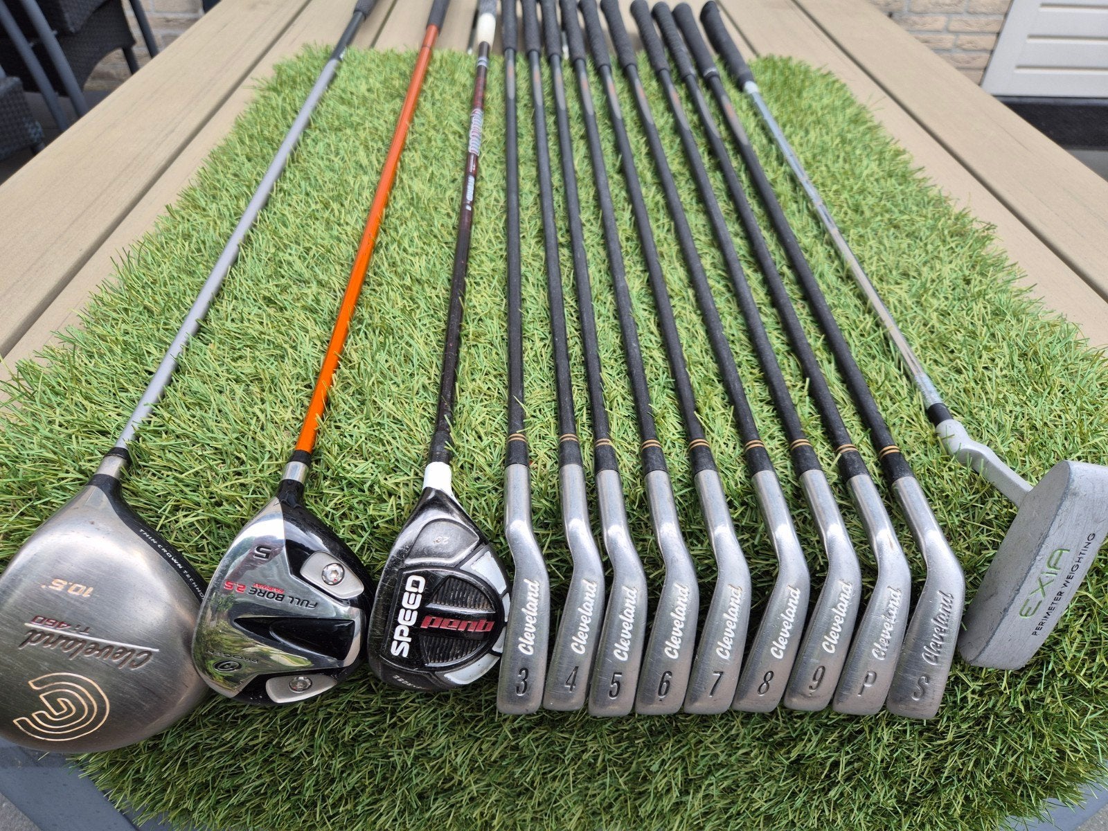 Heren Cleveland golfset, Sport en Fitness, Golf, Ophalen of Verzenden, Gebruikt, Set, Cleveland