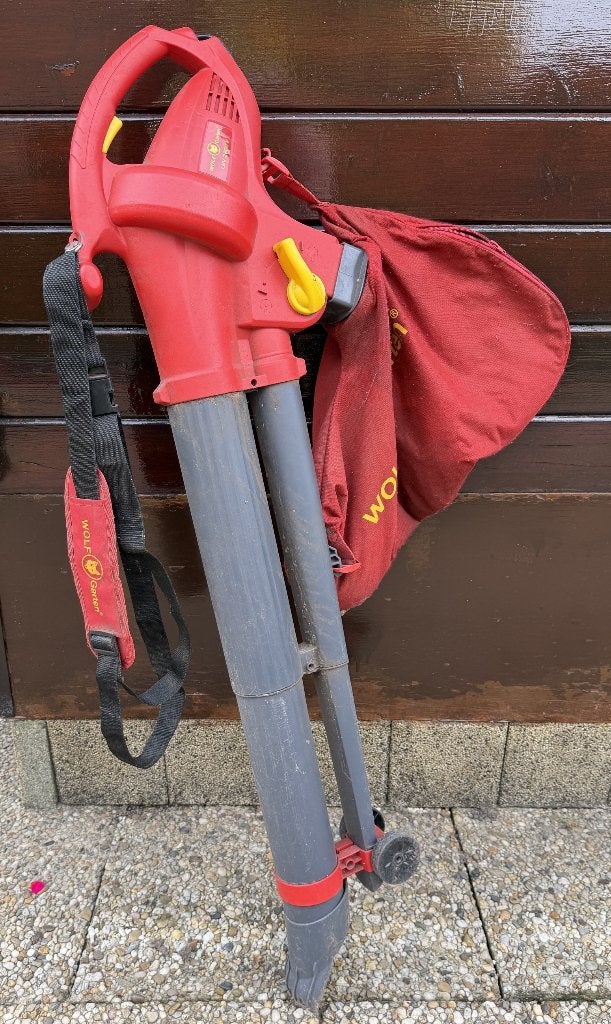 Wolf-Garten 41BB0BE7650 Bladblazer & Zuiger, Ophalen, Gebruikt, Handgedragen, Met opvangzak