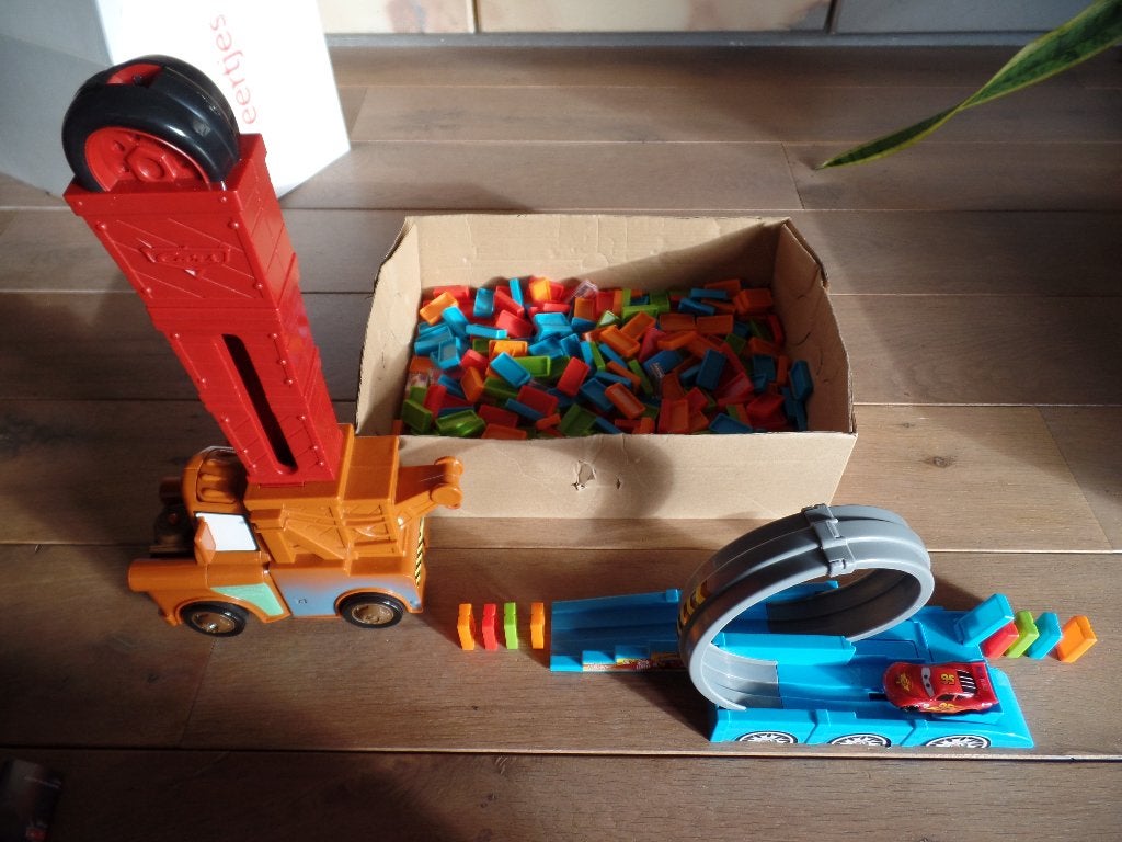 Dominostenen Cars, Ophalen of Verzenden, Zo goed als nieuw, Overige merken