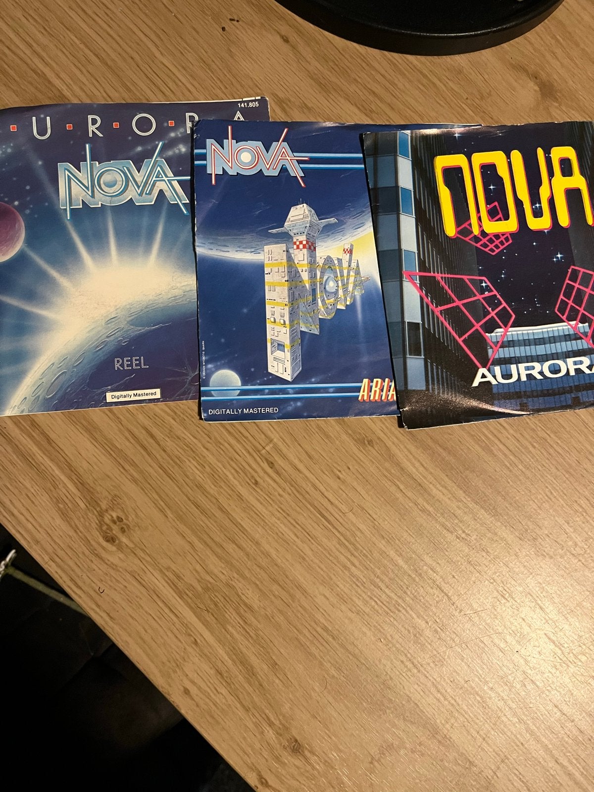 3 x Nova Instrumentaal singles- Reel, Ariane, Aurora, Ophalen of Verzenden, Gebruikt, Nederlandstalig