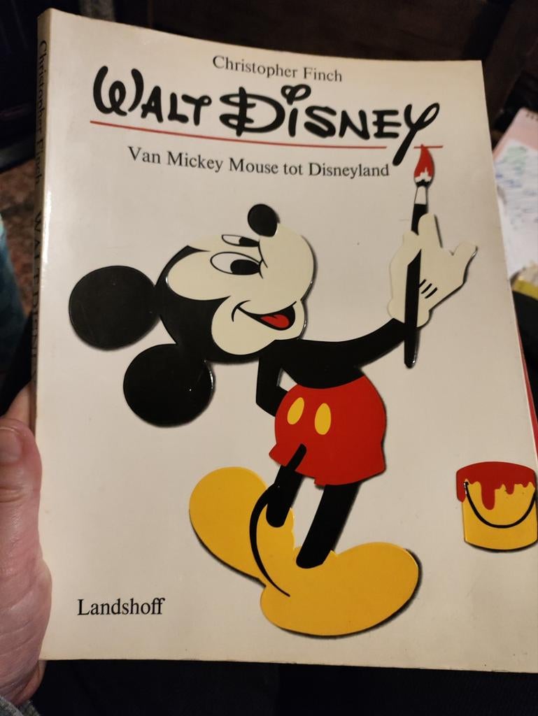 Walt Disney: Van Mickey Mouse tot Disneyland, Gelezen, Ophalen of Verzenden, Los deel, Christopher Finch
