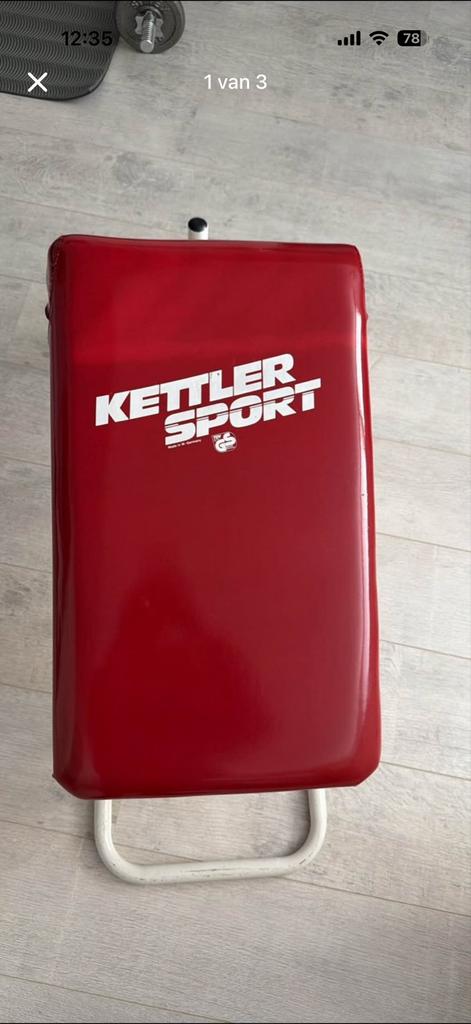 Kettler Sport buikspierbank, Ophalen, Gebruikt, Overige typen, Buik