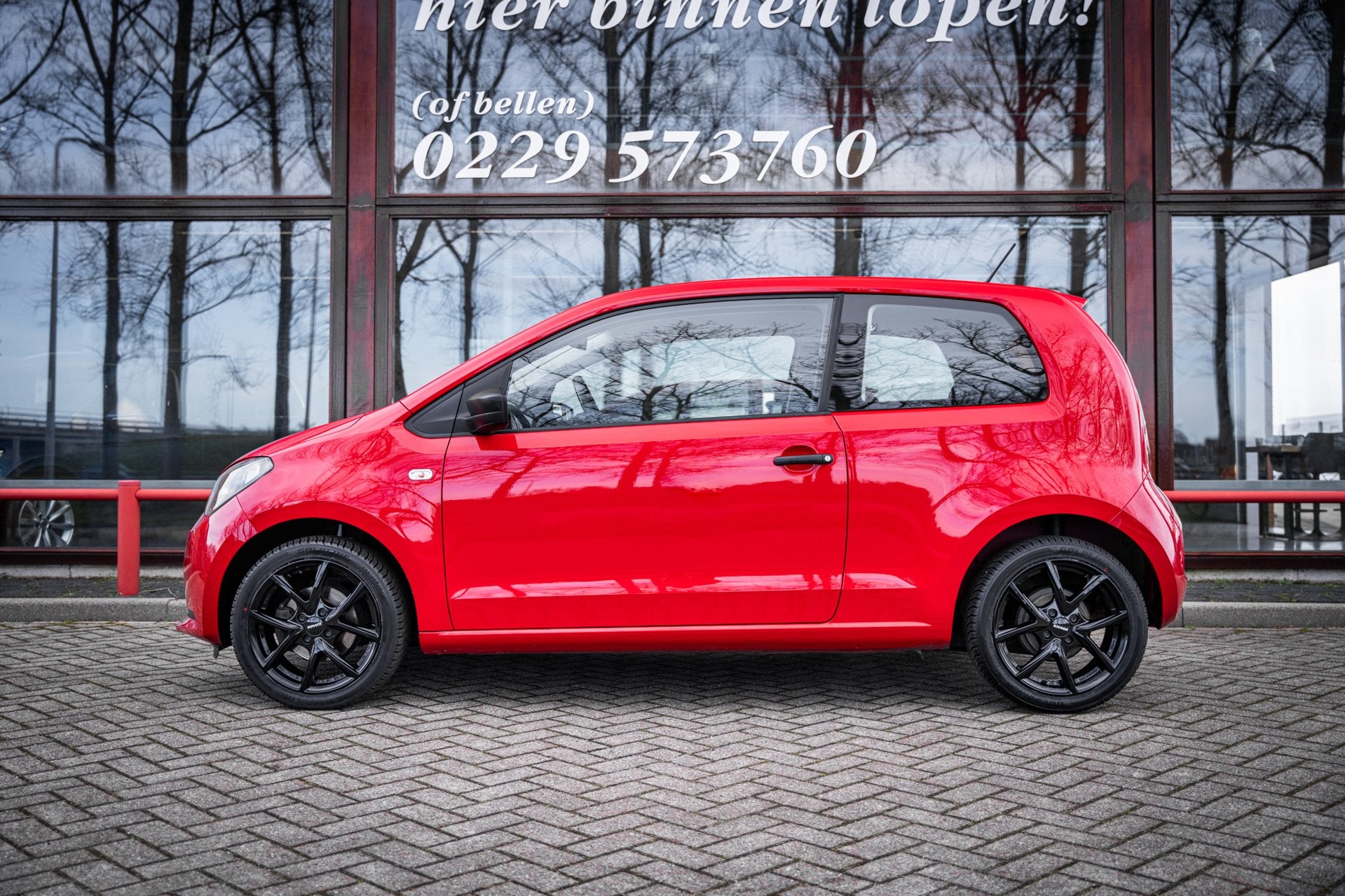 Seat Mii 1.0 Reference | Airco | Lichtmetaal 16'' | Parkeerh, Auto's, Voorwielaandrijving, Stof, Gebruikt, Zwart