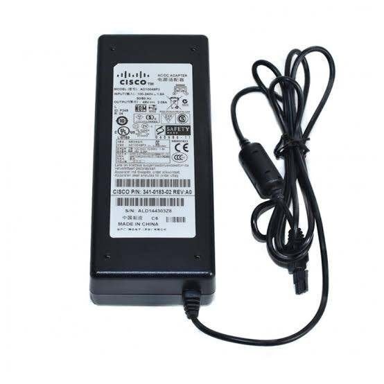 Cisco AD10048P3 Power Adapter | 48V 2.08A | 100W | 2-Pin Con, Verzenden, Cisco, Cisco, Gebruikt