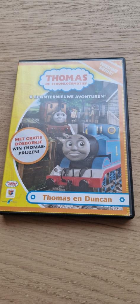 Thomas de Stoomlocomotief - Thomas en Duncan DVD, Alle leeftijden, Ophalen of Verzenden, Gebruikt, Avontuur