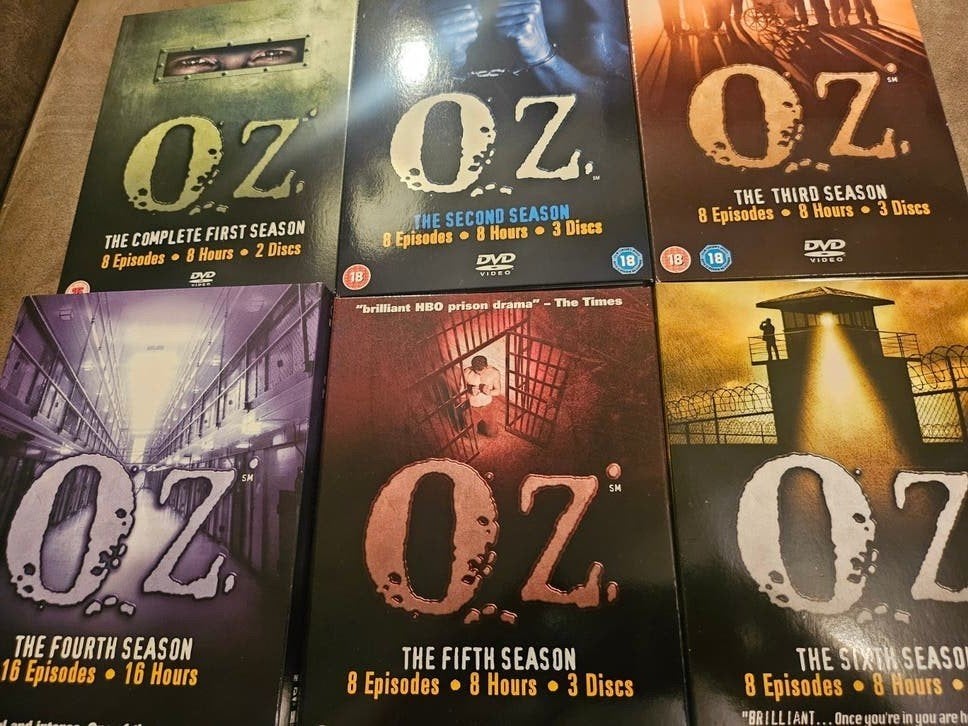 OZ Complete Boxset seizoen 1-6, Cd's en Dvd's, Dvd's | Tv en Series, Gebruikt, Vanaf 16 jaar, Boxset, Drama