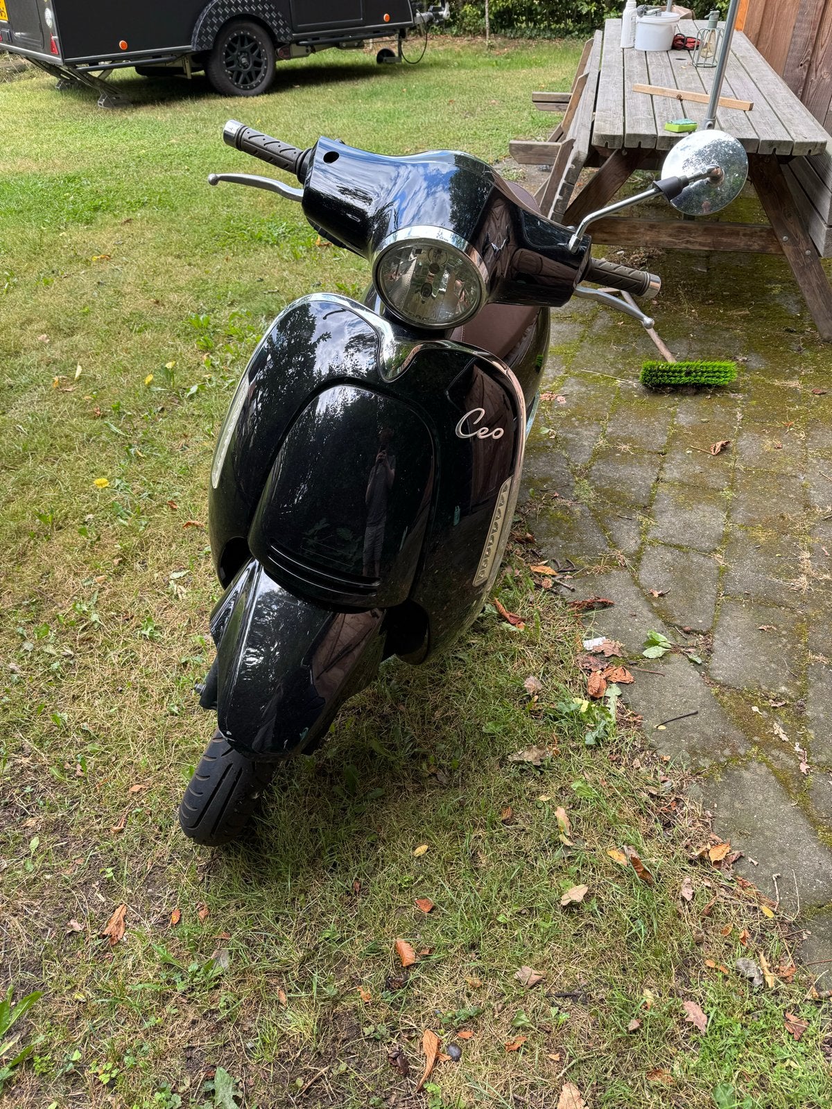 Nimoto Ceo scooter met schade aan voorvork - op te halen, Fietsen en Brommers, Scooters | Overige merken, Ophalen, Gebruikt, Maximaal 45 km/u