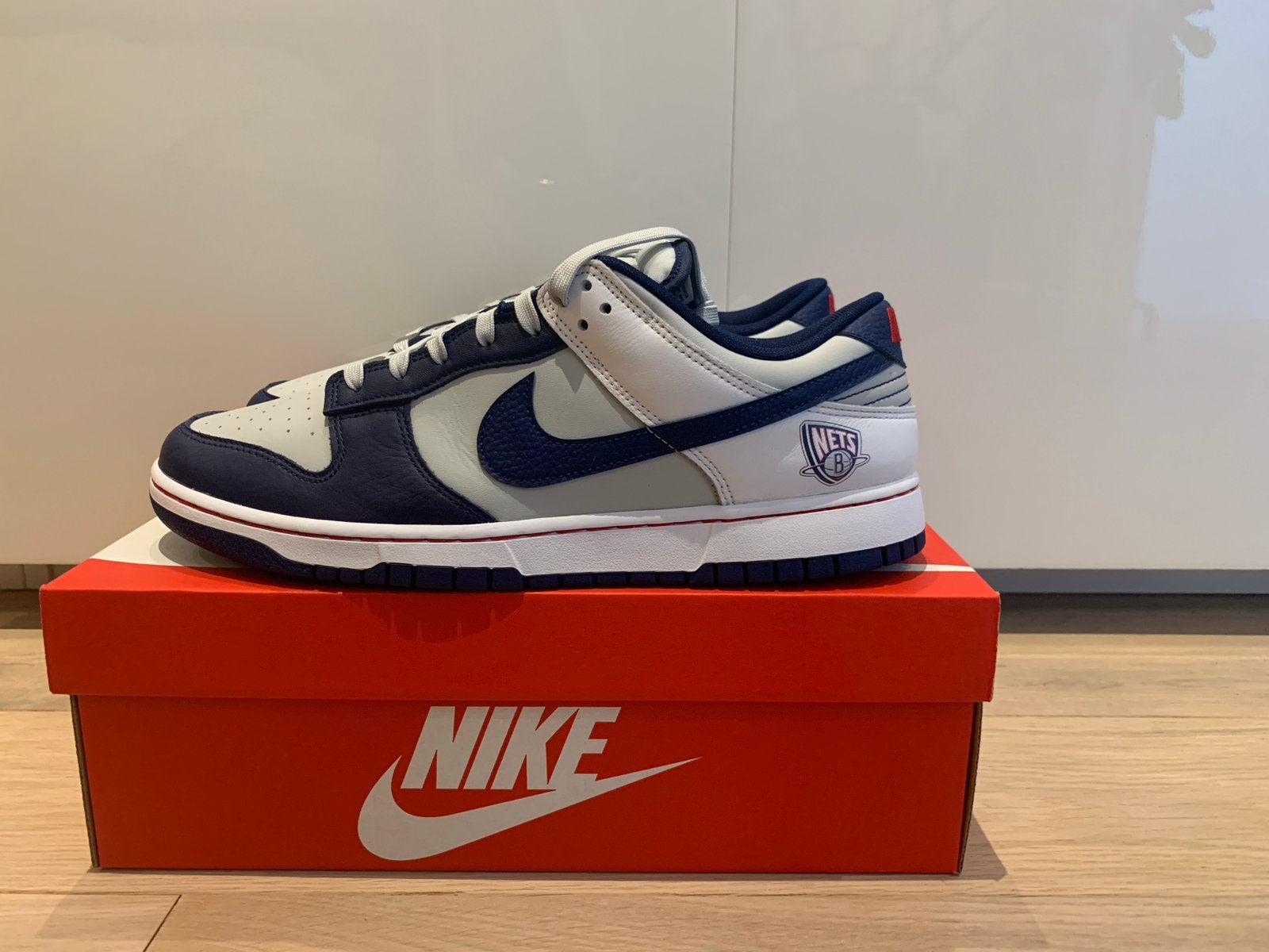 Nike Dunk Low NBA Nets EU47,5/US13 Deadstock, Kleding | Heren, Schoenen, Blauw, Nieuw, Ophalen of Verzenden, Sneakers of Gympen