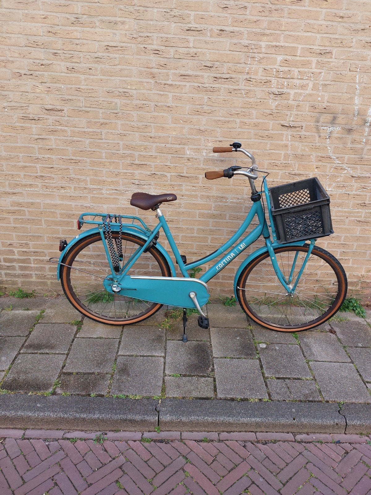 Prachtige Cortina U4 3V 28 inch Transportfiets!, Terugtraprem, Versnellingen, 56 cm of meer, Zo goed als nieuw
