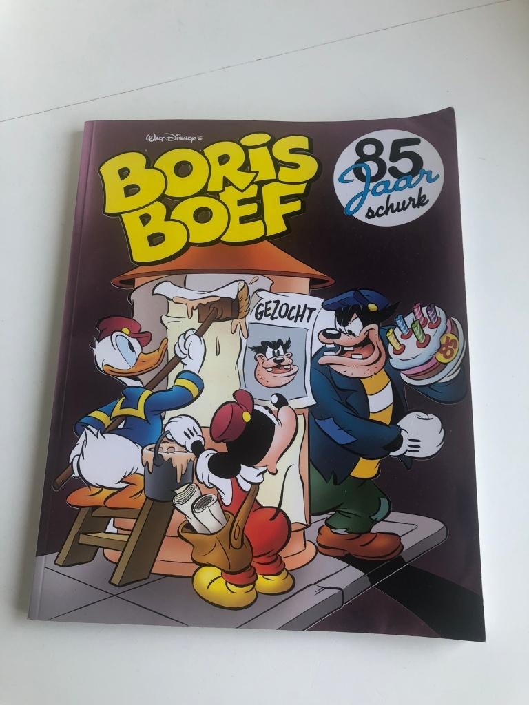 Donald Duck Boris Boef 85 jaar Schurk, Eén stripboek, Ophalen of Verzenden, Gelezen