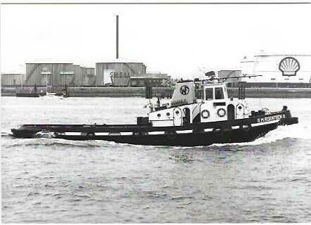 Sleepvaart, Verzamelen, Scheepvaart, Ophalen of Verzenden, Nieuw, Kaart, Foto of Prent