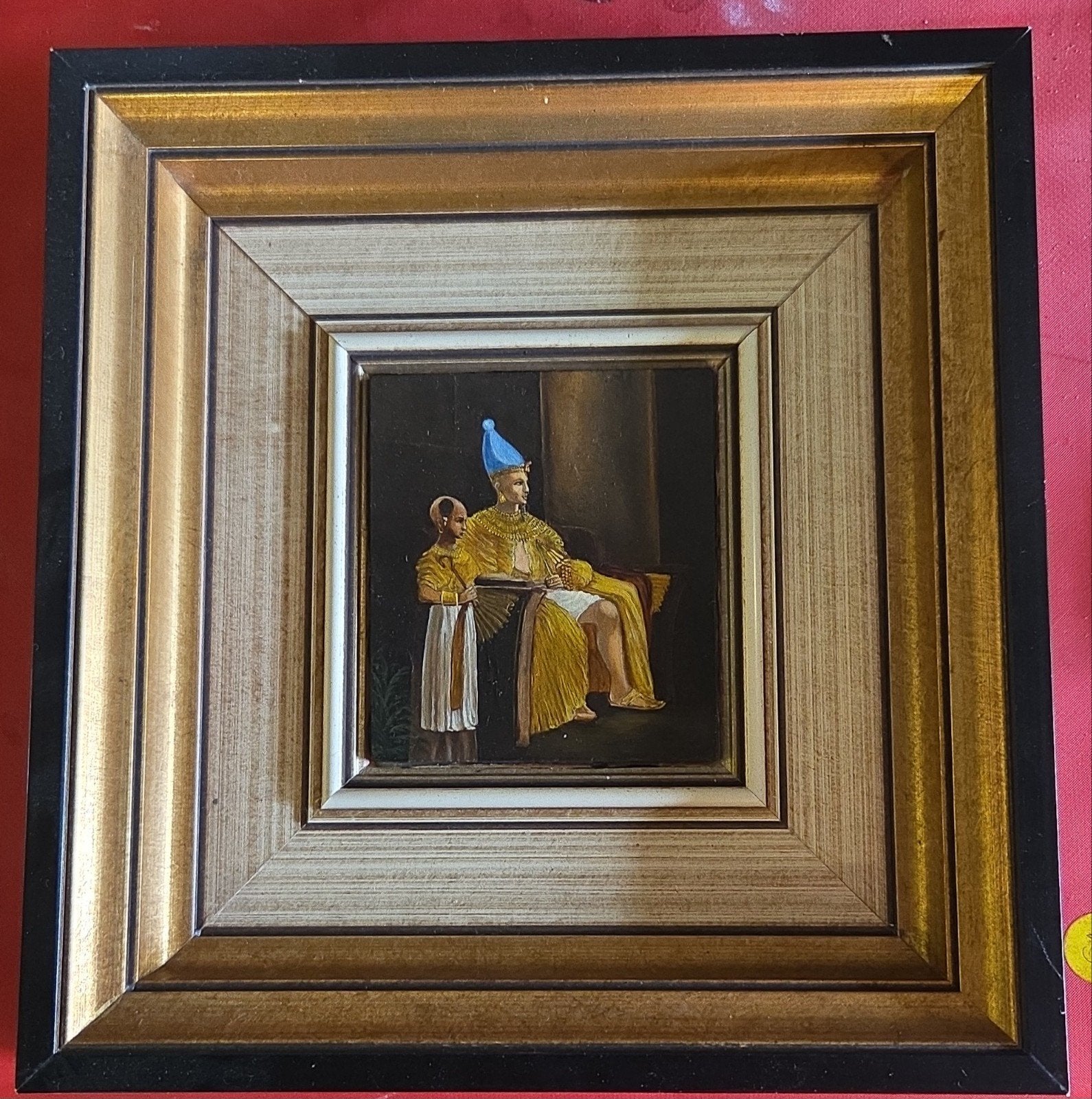 Olieverfschilderij Jean Thomassen farao Egypte
