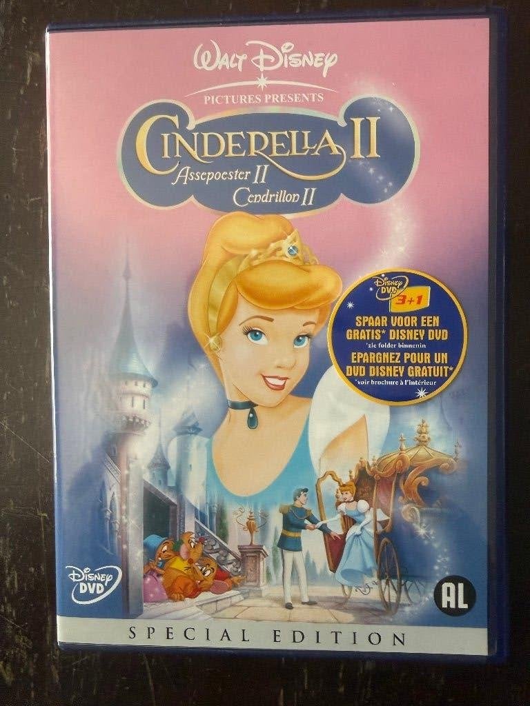 Walt Disney Assepoester II ( Cinderella 2 ) DVD, Europees, Tekenfilm, Alle leeftijden, Ophalen of Verzenden