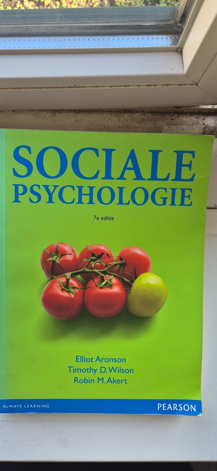 Sociale Psychologie - 7e editie (Pearson), Gamma, Gelezen, Elliot Aronson, Timothy D. Wilson, Robin M. Akert, HBO