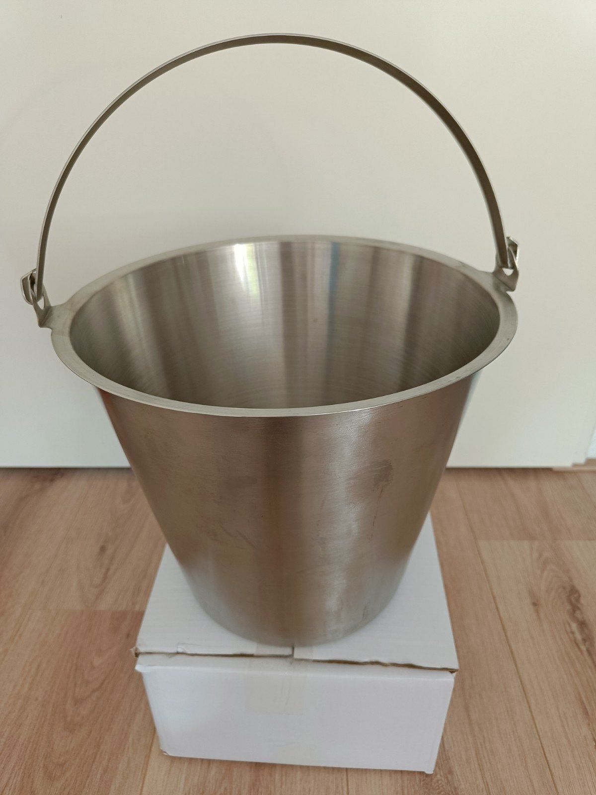 Jantex RVS emmer 10 lt., Ophalen of Verzenden, Nieuw
