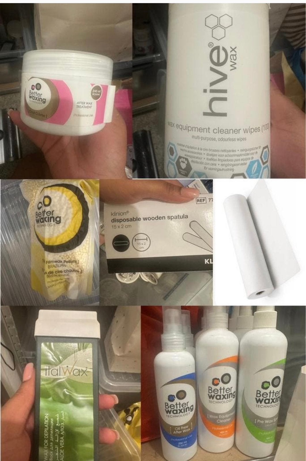Wax spullen, Ophalen, Zo goed als nieuw, Overige typen