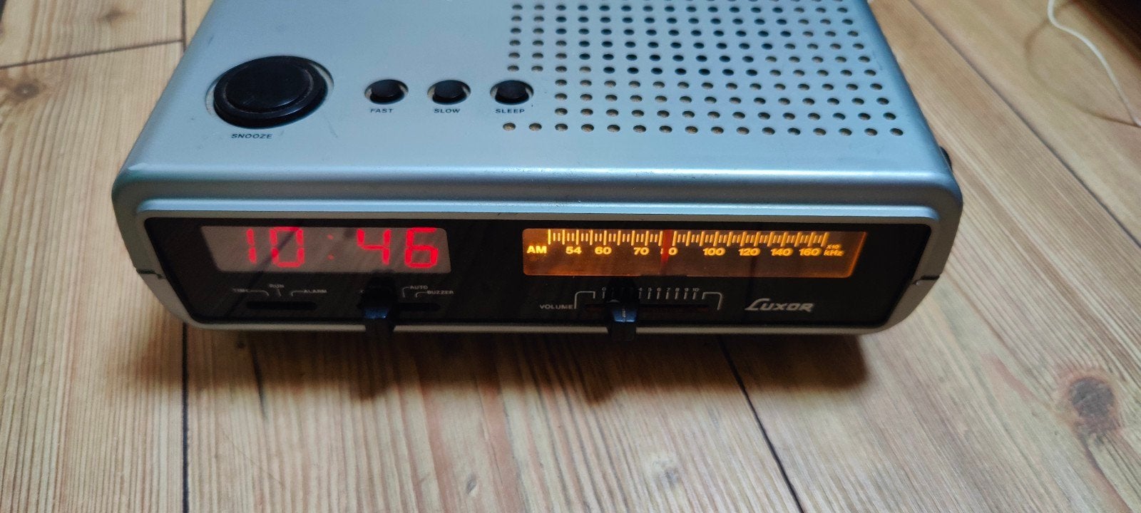 Luxor Industri AB Motala Zweden Radio Wekker, Ophalen of Verzenden, Gebruikt, Overige typen