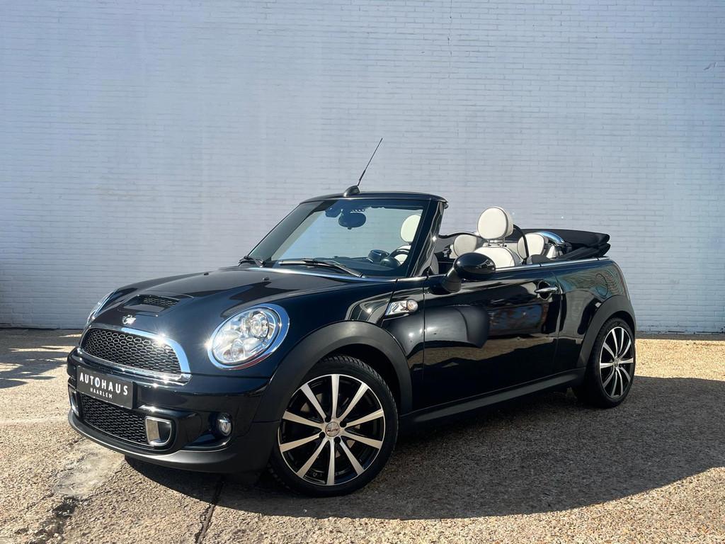 Mini Cabrio 1.6 Cooper S Automaat, Auto's, 15 km/l, Gebruikt, Beige, 4 cilinders