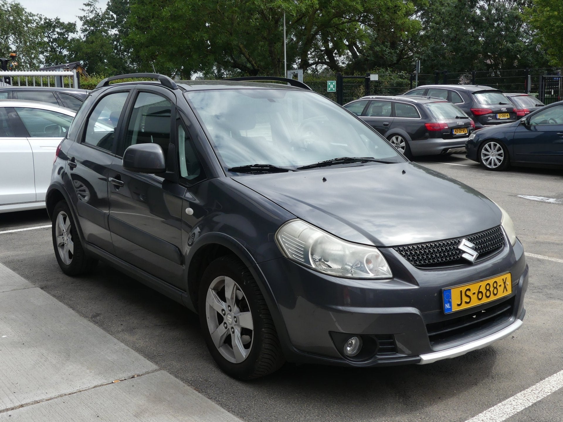 Suzuki SX4 1.6 Comfort Airco 5-Drs Navigatie Lmv APK t/m 11-, Auto's, Suzuki, Voorwielaandrijving, Euro 5, Stof, Gebruikt