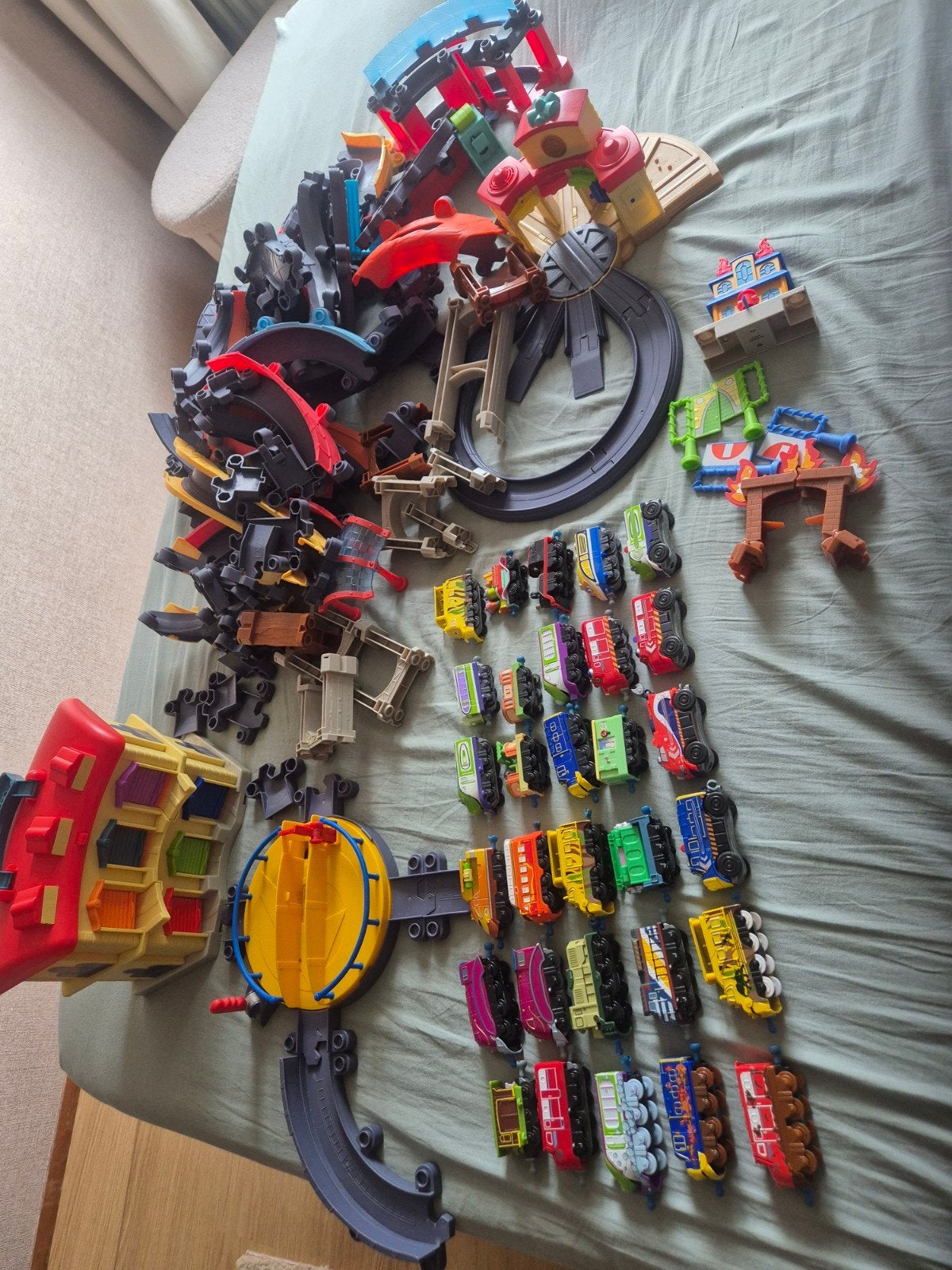 Chuggington MEGA Set 30+ Treinen + Launch & Go + zeldzame!, Kinderen en Baby's, Speelgoed | Thomas de Trein, Ophalen of Verzenden
