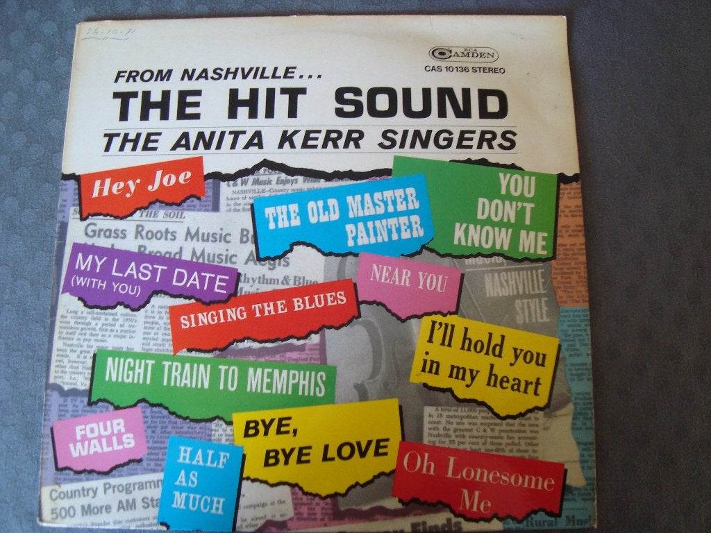 The hit sound the anita kerr singers, Ophalen of Verzenden, Zo goed als nieuw, 12 inch