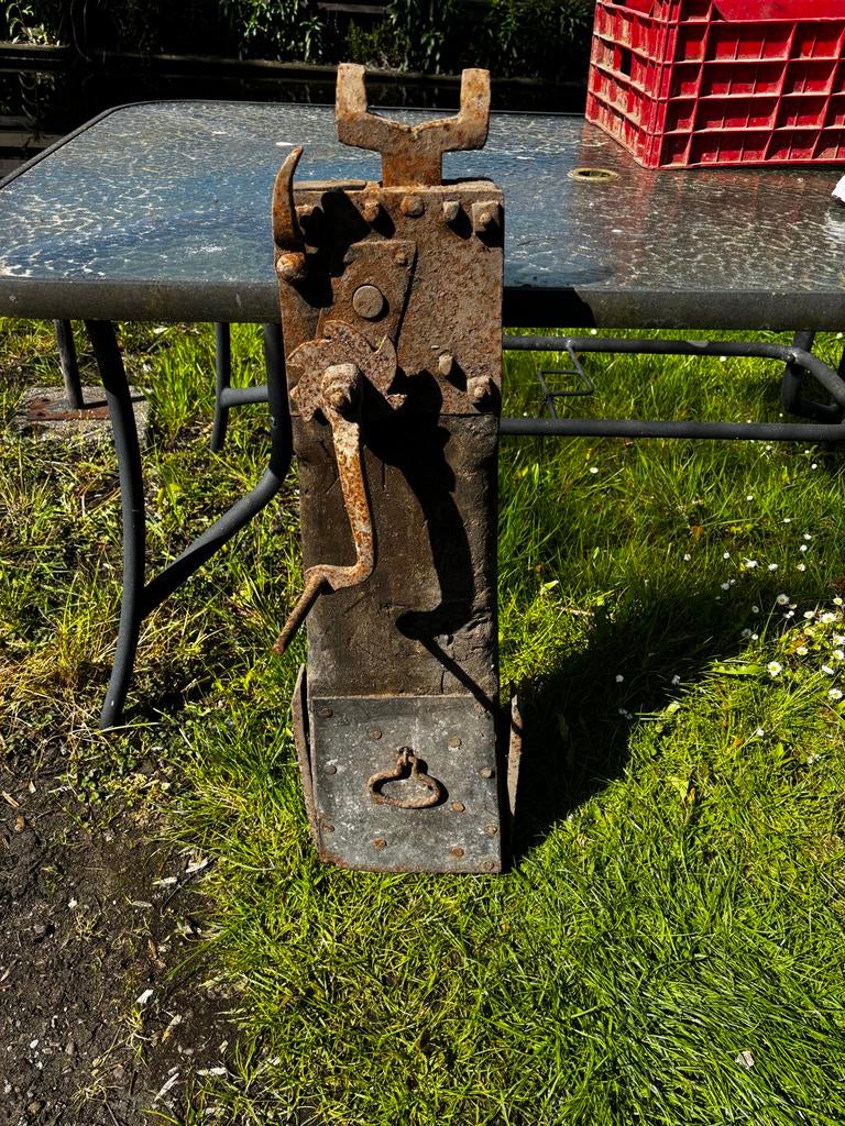 Antieke Dommekracht - Werkend, 82 cm hoog, Ophalen