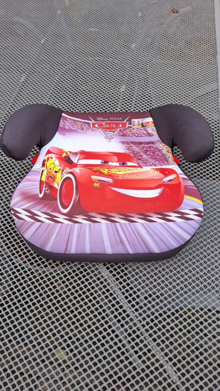 Cars autostoelverhoger - Lighting McQueen, Overige merken, 15 t/m 36 kg, Ophalen of Verzenden, Gebruikt