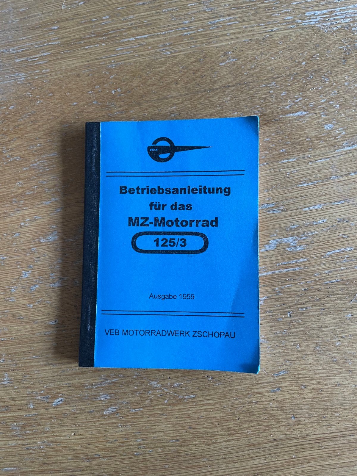 Instructieboekje MZ 125/3, Ophalen of Verzenden, Overige merken