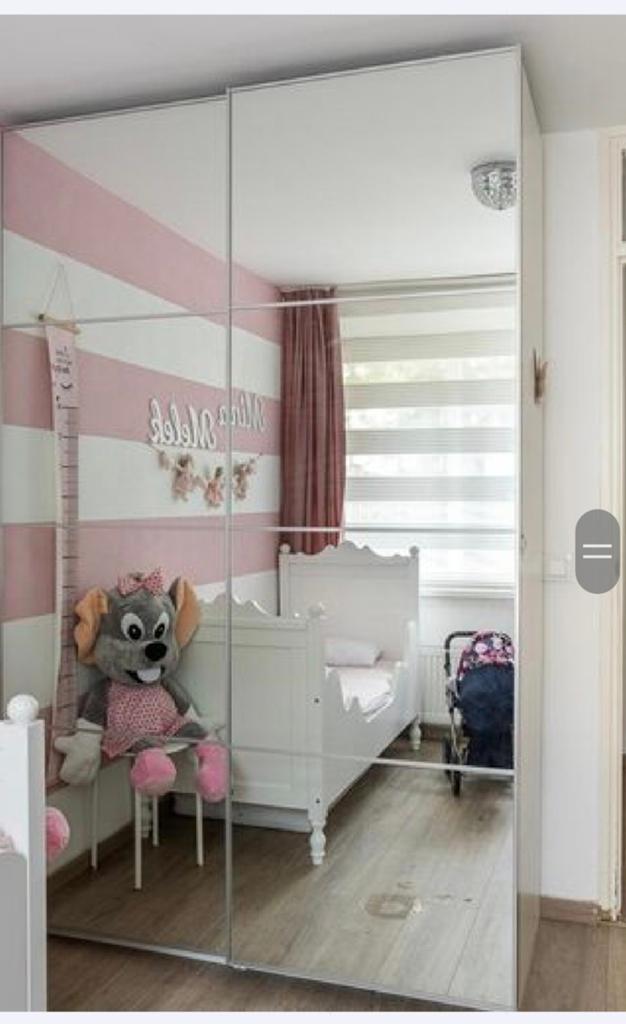Gratis IKEA schuifdeurkast - Gebruikt, mogelijk missende del, Met deur(en), Gebruikt, 200 cm of meer, 150 tot 200 cm