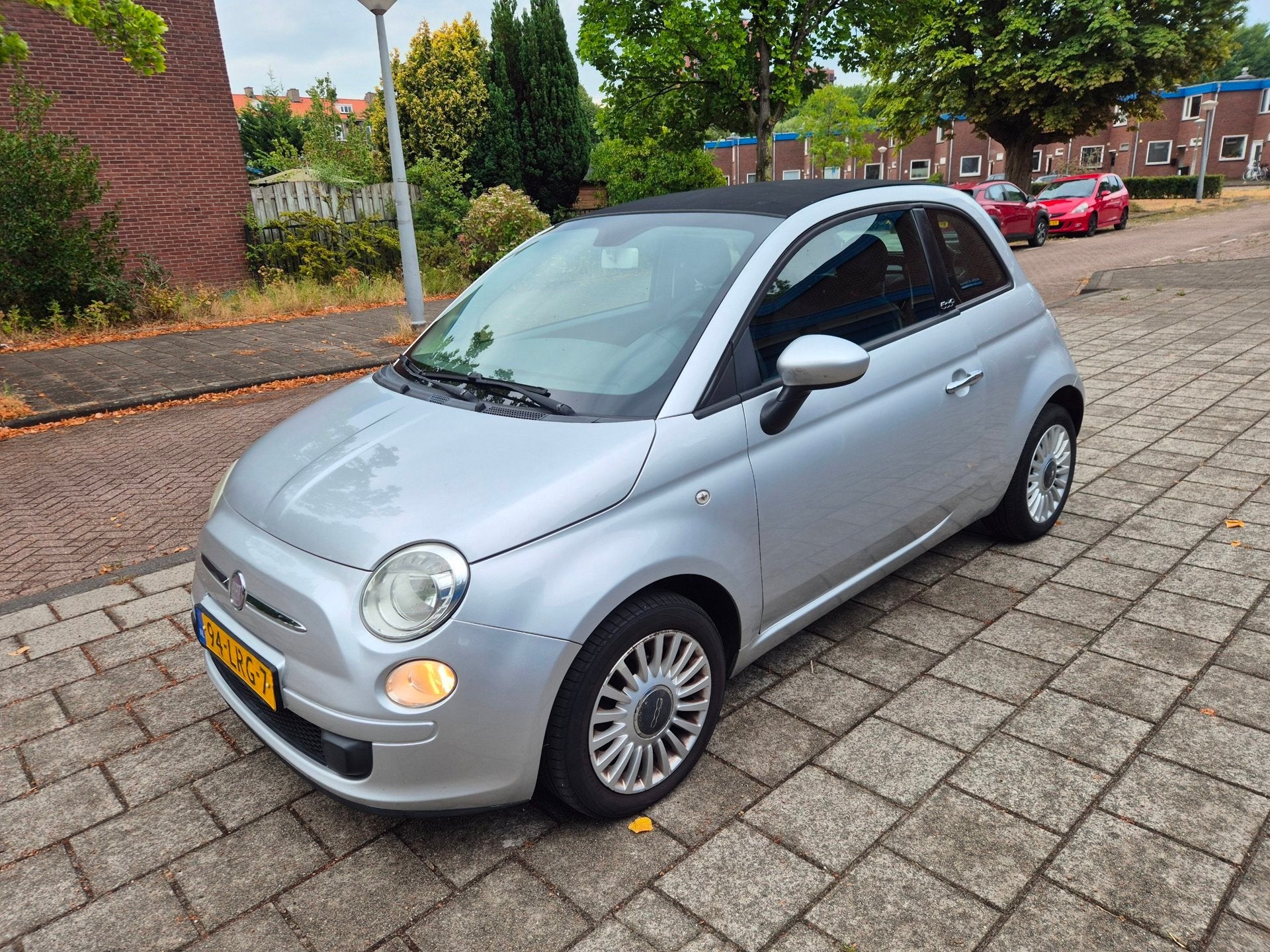 Fiat 500 C 1.2 Pop AUTOMAAT CABRIO AIRCO PDC, Euro 5, Stof, Gebruikt, 1242 cc