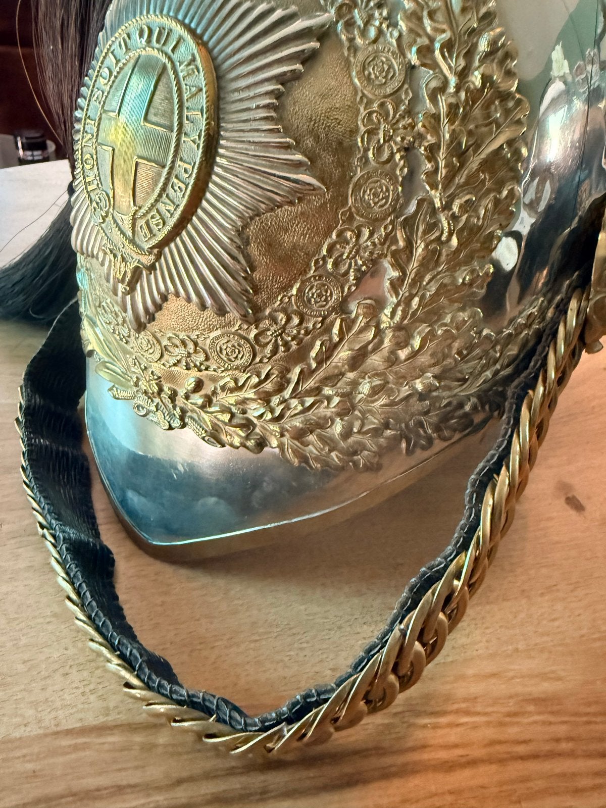 Britse Household Cavalry Helm - Life Guards Trooper, Verzamelen, Militaria | Algemeen, Ophalen of Verzenden, Landmacht, Engeland
