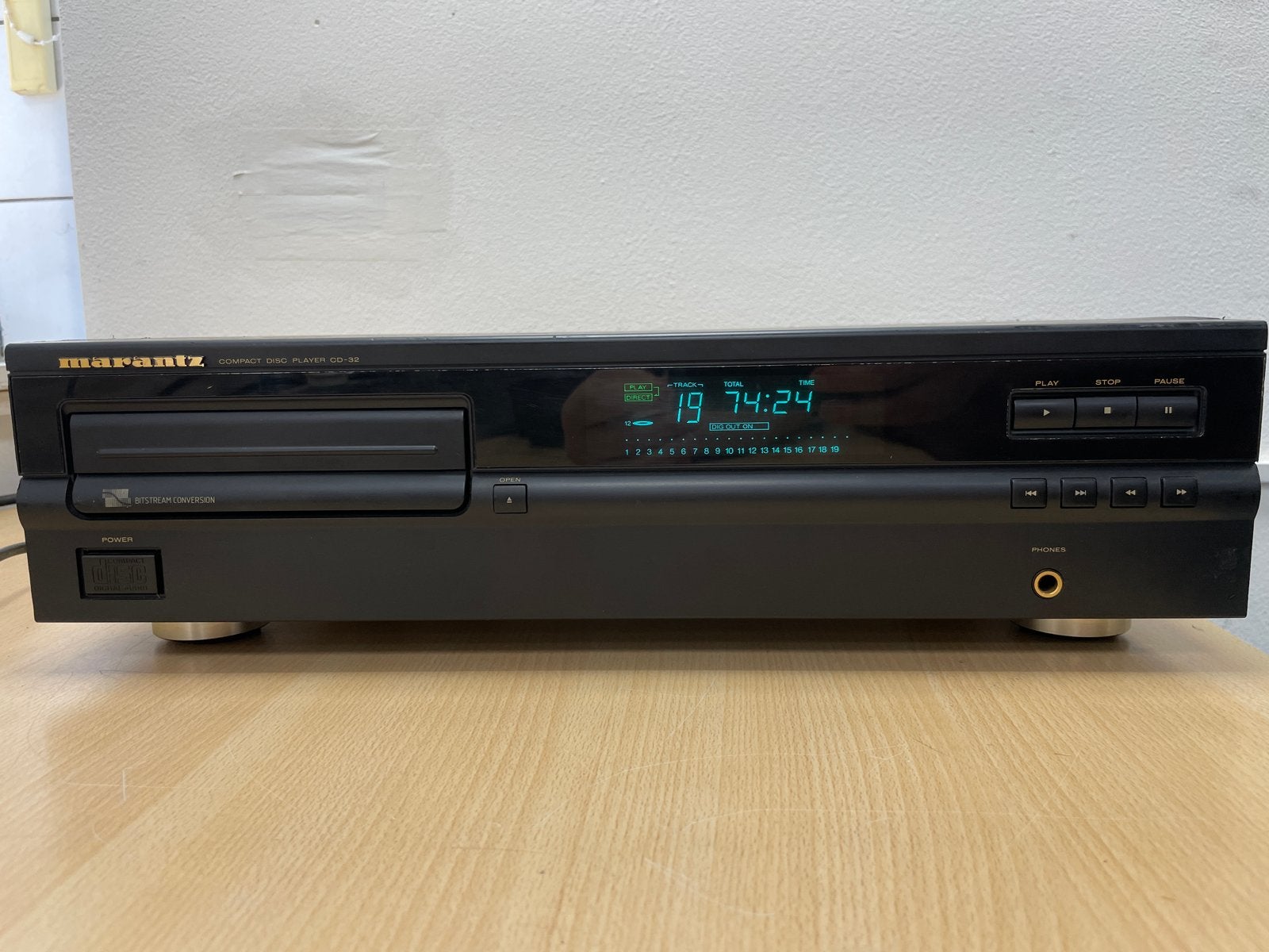 Marantz CD-speler CD-32, Marantz, Gebruikt, Ophalen of Verzenden, Nvt