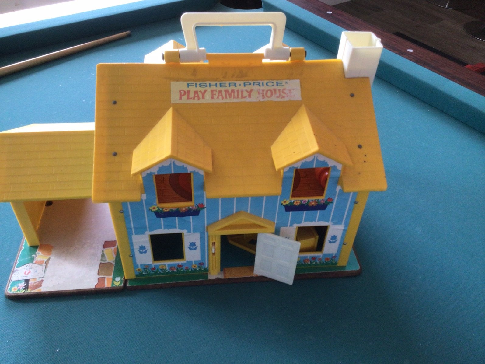 Het gele huis van fisher price vintage, Kinderen en Baby's, Speelgoed | Fisher-Price, Ophalen, Gebruikt, Speelset