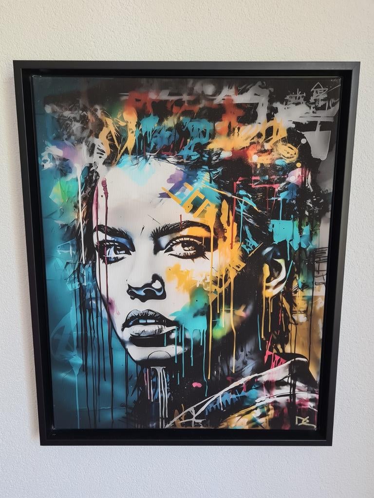 Popart, kunst, wanddecoratie, Dine Shanima, Ophalen of Verzenden