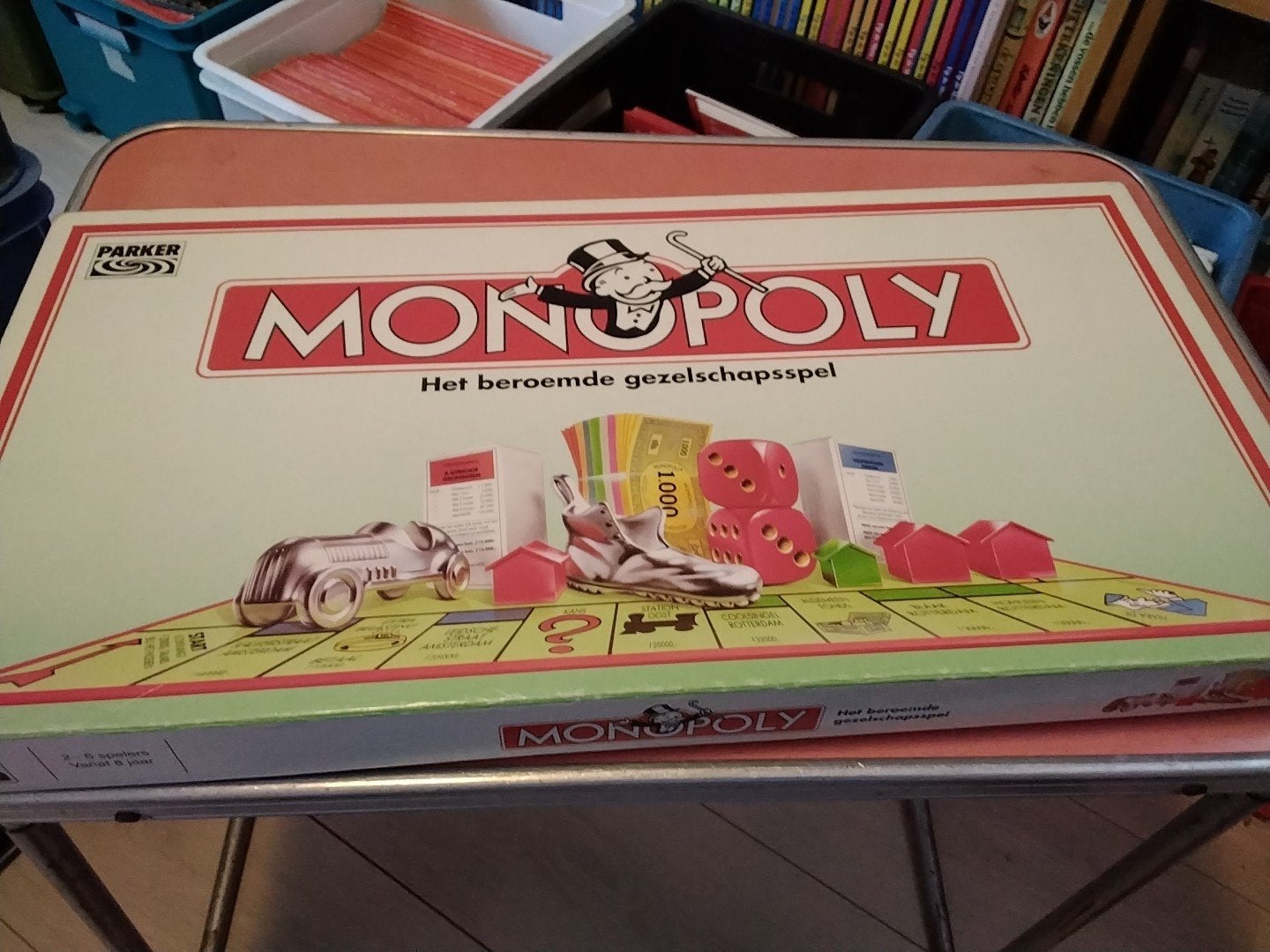 monopoly het beroemde gezelschap spel € 10, Drie of vier spelers, Ophalen of Verzenden, Gebruikt