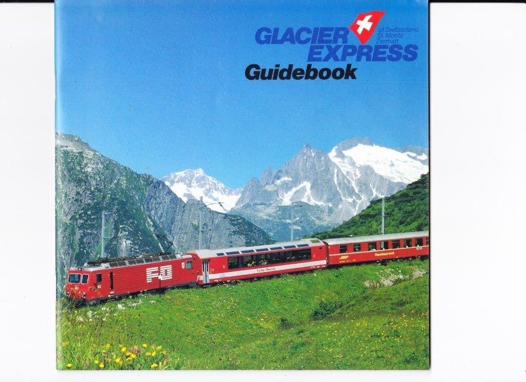 Glacier Express guidebook 2002 Engelstalig, Ophalen of Verzenden, Gebruikt, Trein, Overige typen