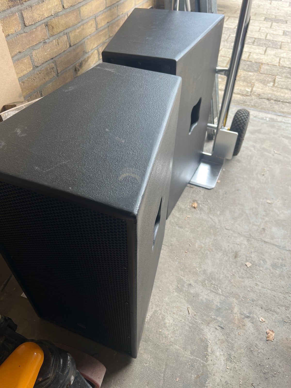 DAP Clubmate 3 Top Set met hoezen, Gebruikt, Speakerset, Ophalen of Verzenden, 150 watt of meer