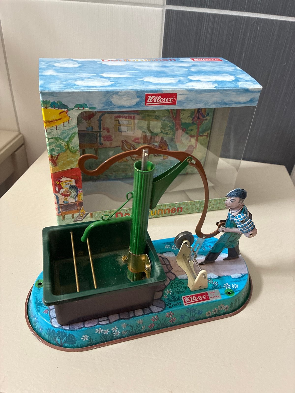 Wilesco Dorfbrunnen Stoommachine Aandrijfmodel, Ophalen of Verzenden, Gebruikt, Jongen of Meisje