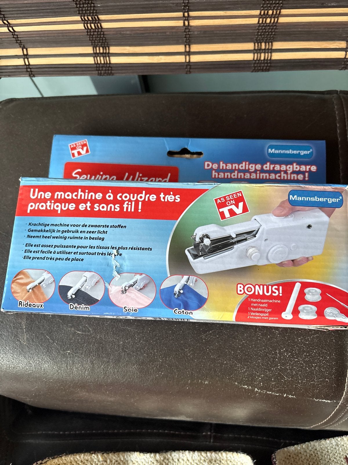 Mannsberger Sewing Wizard Handnaaimachine, Ophalen, Nieuw, Naaimachine, Overige merken