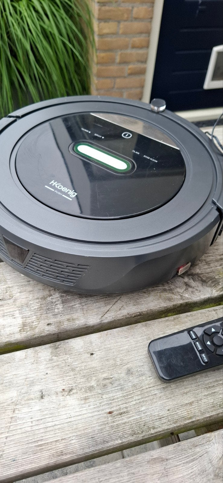 H.Koenig Robotstofzuiger met dweilfunctie, Ophalen, Overige merken, Zo goed als nieuw, Robotstofzuiger