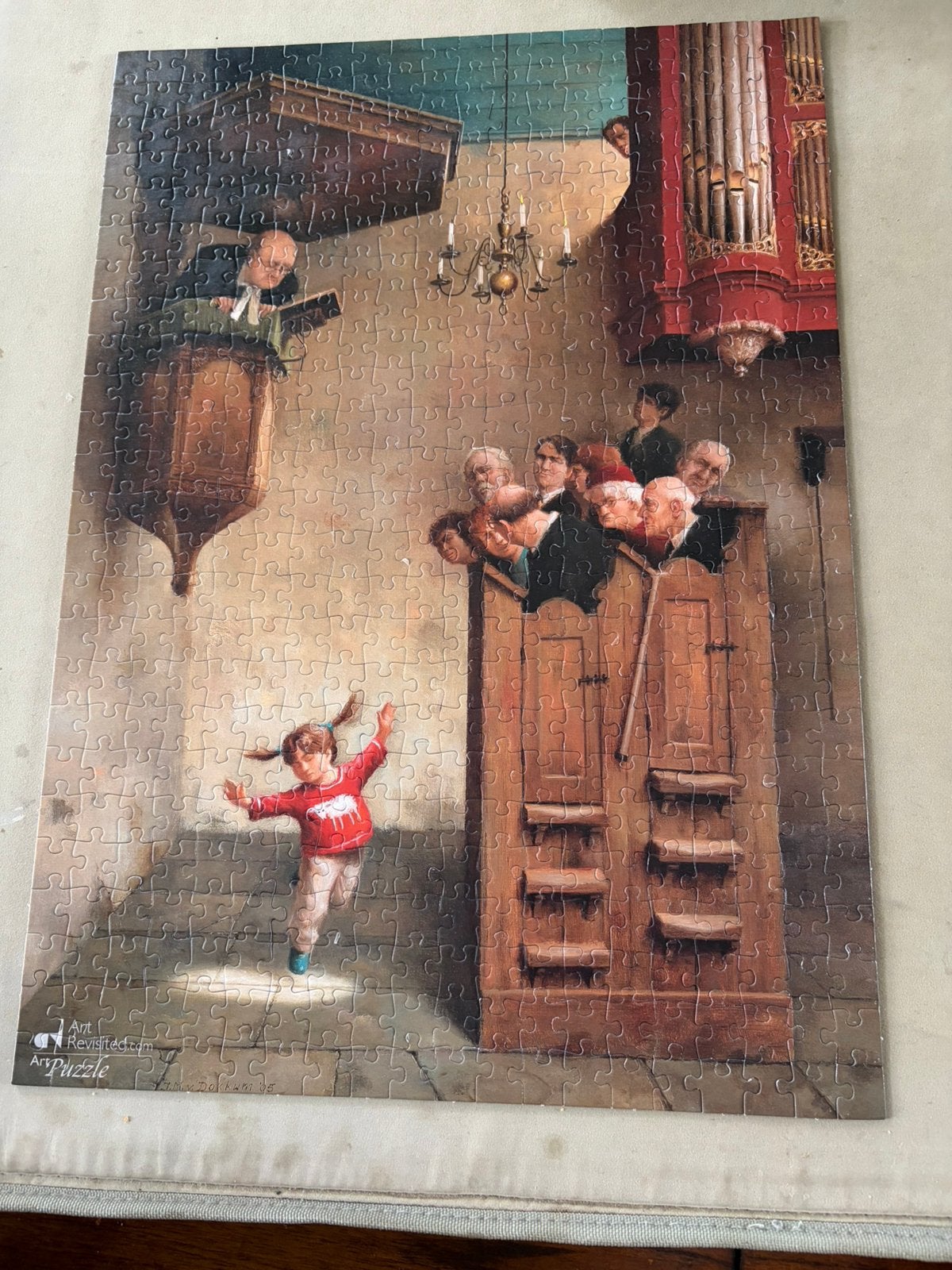 Marius van Dokkum puzzel, Ophalen, 500 t/m 1500 stukjes, Zo goed als nieuw