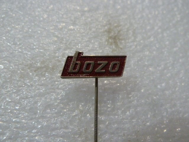 Vintage Bozo Speldje - Zeldzaam Verzamelobject, Ophalen of Verzenden, Gebruikt, Overige onderwerpen, Speldje of Pin