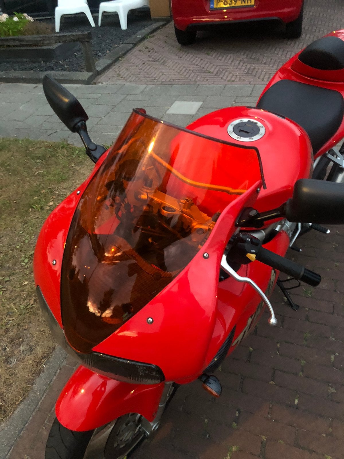 TL1000S double bubbel scherm, Verzenden, Gebruikt