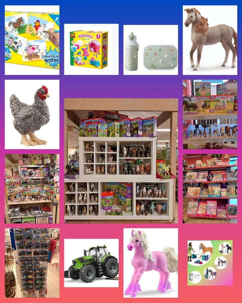Schleich Paarden, Eenhoorns, Honden en overige dieren, ., Jongen of Meisje, Nieuw, Ophalen of Verzenden