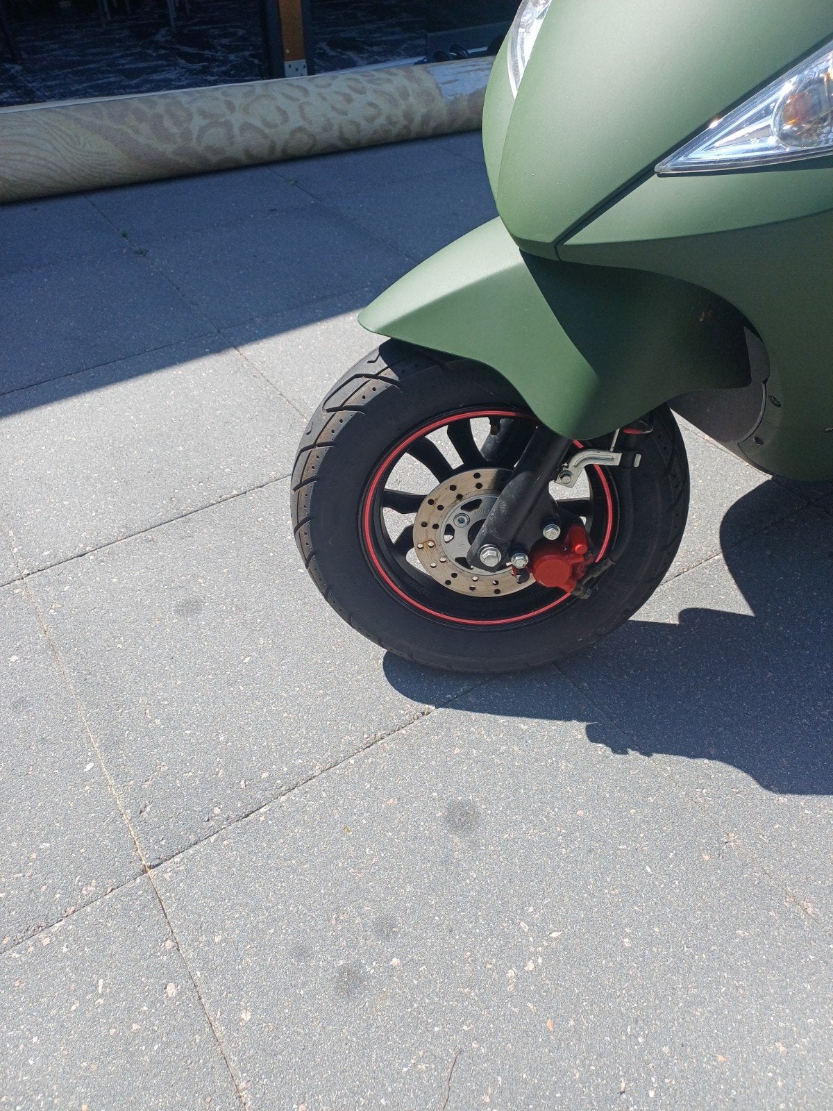 la Souris City S groen scooter, Fietsen en Brommers, Ophalen, Gebruikt, La souris city, Benzine
