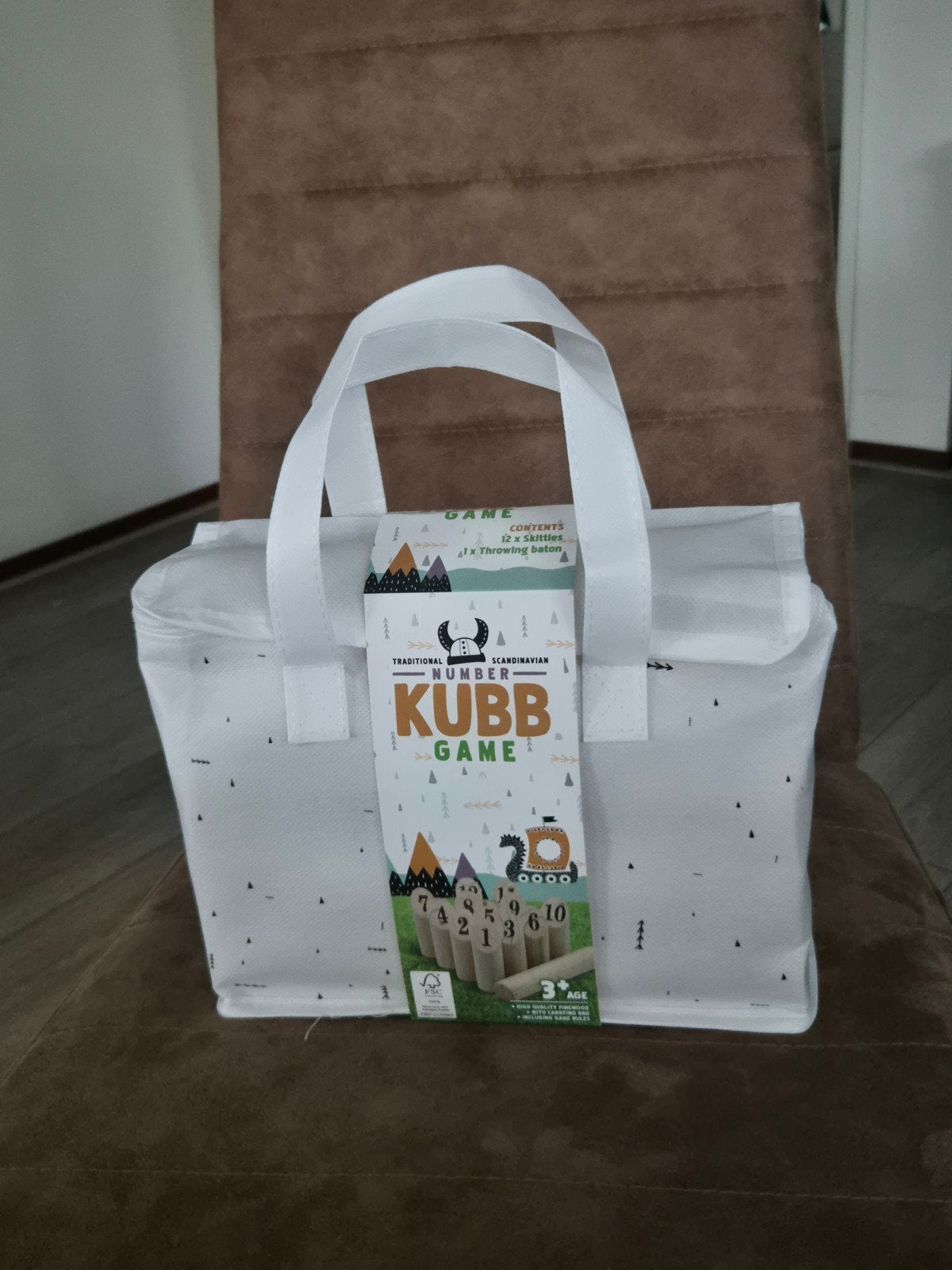 Kubb spel, Ophalen, Nieuw