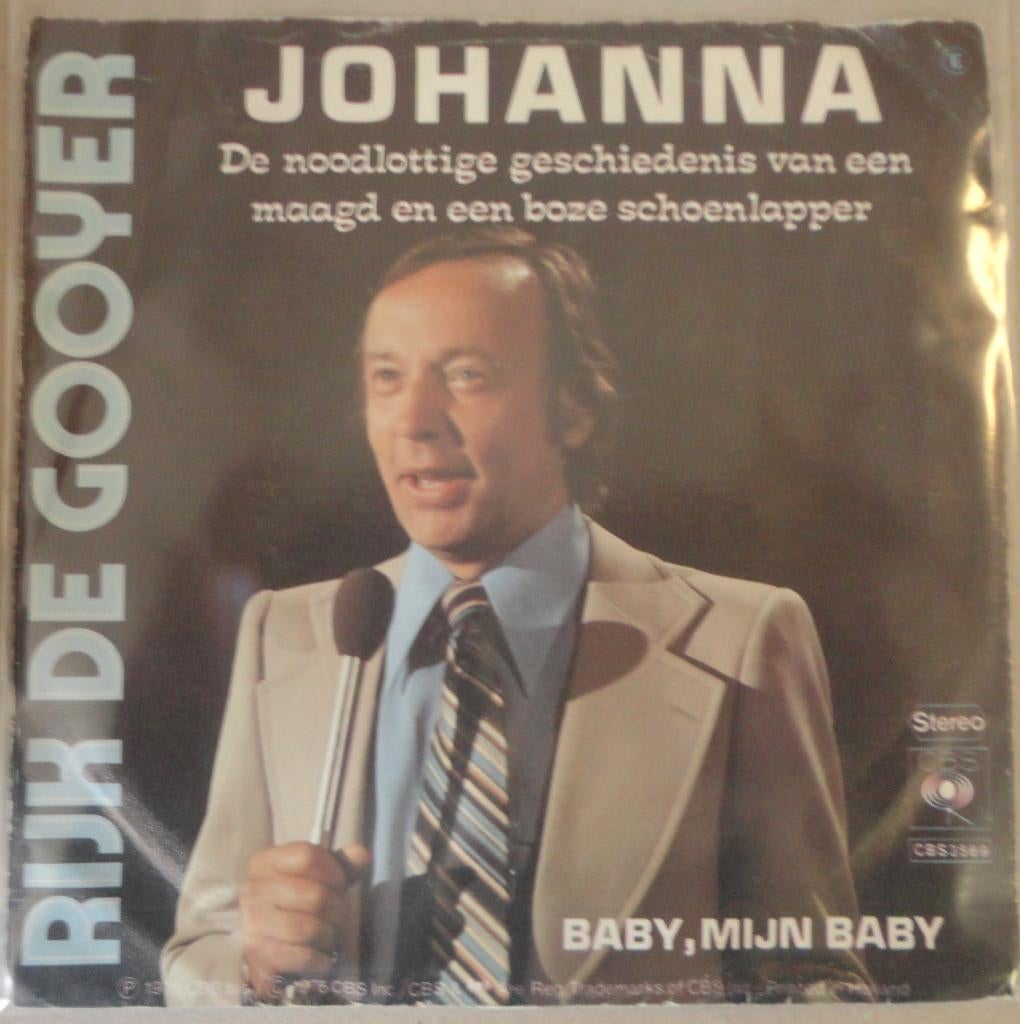 Rijk de Gooyer > Johanna, Cd's en Dvd's, Vinyl Singles, Gebruikt, 7 inch, Single, Ophalen of Verzenden