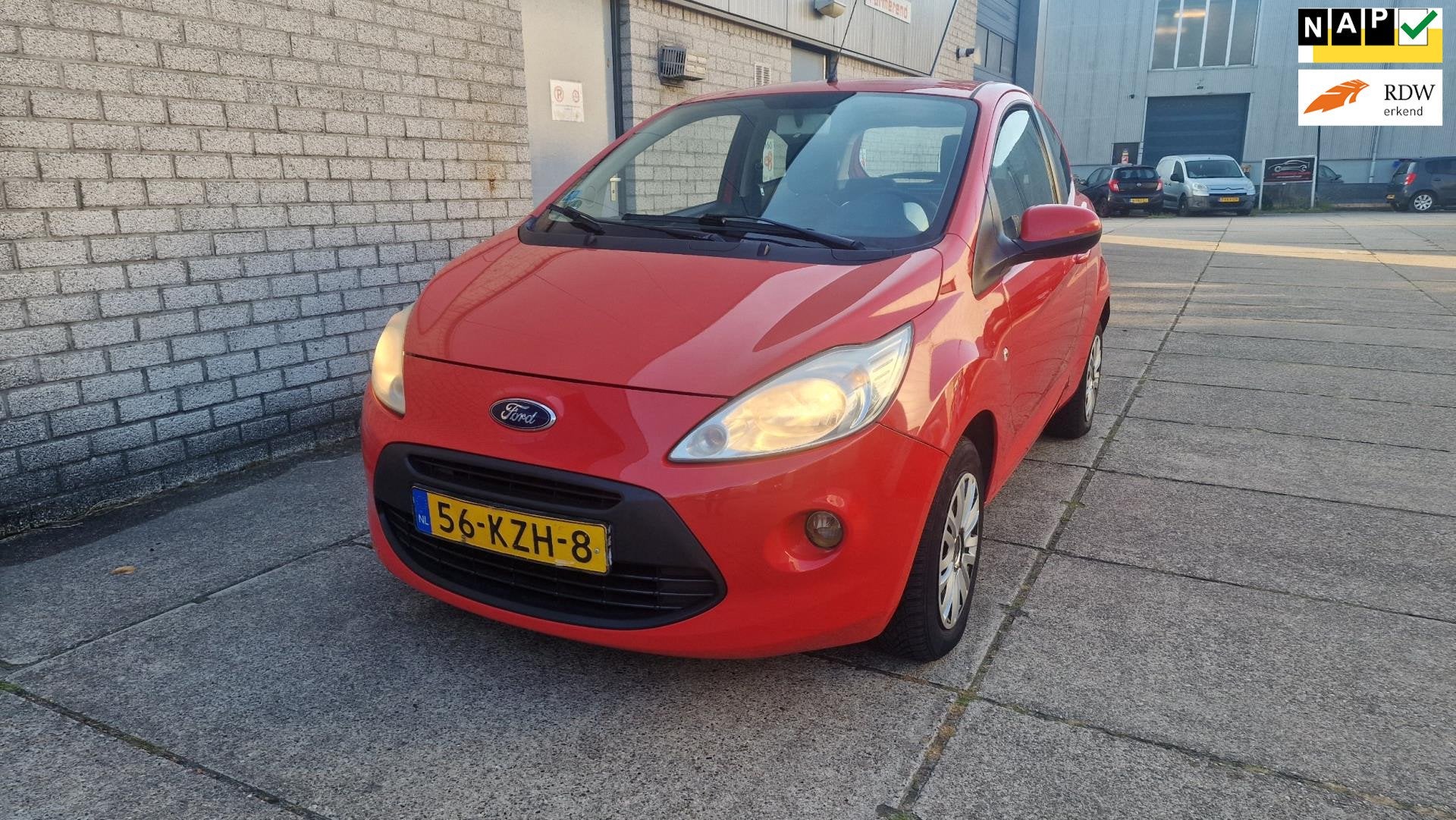 Ford Ka 1.2 Titanium 1e eigenaar Airco NAP...., Voorwielaandrijving, Gebruikt, 1242 cc, 4 cilinders